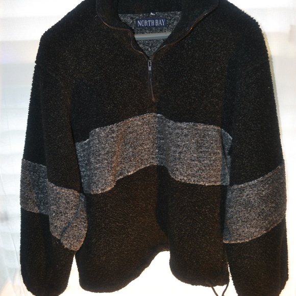North Bay men's Fleece pullover top jacket. - Picture 1 of 5
